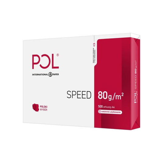 PAPIER KSERO POLSPEED A4 (500) 80G/M2 A'5 2369 -zdjęcie numer 1