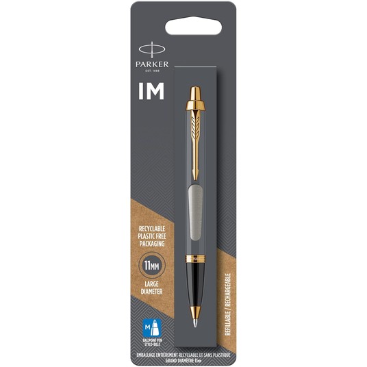 PARKER IM DŁUGOPIS BRUSHED GT 1975559 -zdjęcie numer 1