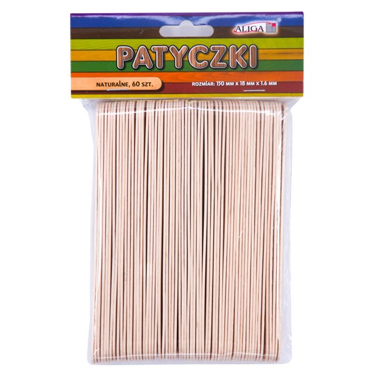 PARTYCZKI BEZBARWNE 150X18X1,6MM 3304 -zdjęcie numer 1