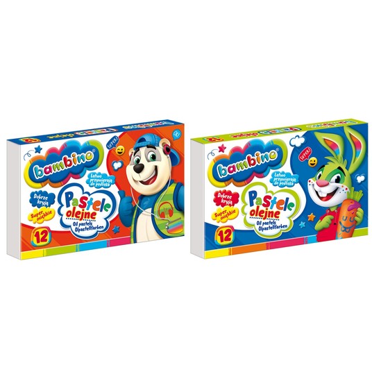 PASTELE BAMBINO OLEJNE 12KOL. A'12 3110 -zdjęcie numer 1