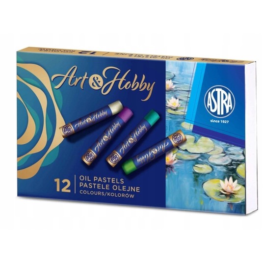 PASTELE OLEJNE ART&HOBBY 12 KOL 9296 -zdjęcie numer 1