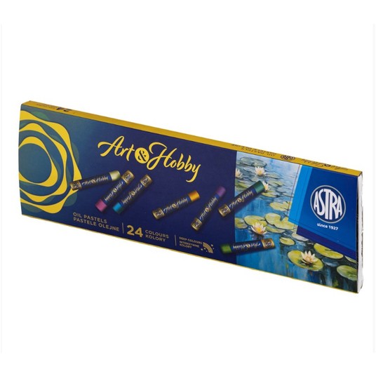 PASTELE OLEJNE ART&HOBBY 24 KOL 8128 -zdjęcie numer 1