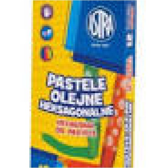 PASTELE OLEJNE HEKSAGONALNE ASTRA 12KOL 0495 -zdjęcie numer 1