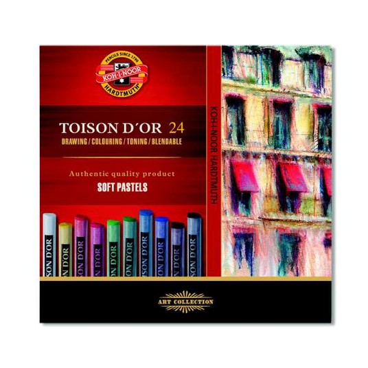 PASTELE SUCHE 8515N/36 TOISON D'OR 36KOL. 9189 -zdjęcie numer 1