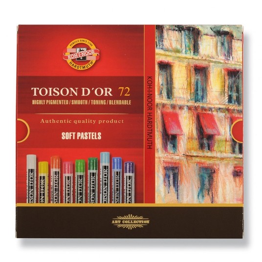 PASTELE SUCHE 8517N/72 TOISON D'OR 72KOL. 0262 -zdjęcie numer 1