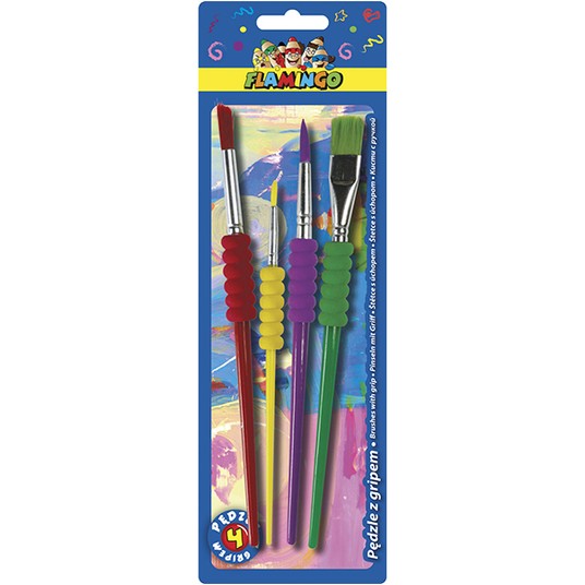 PĘDZLE SOFT TOUCH 4SZT. PS-05 -zdjęcie numer 1