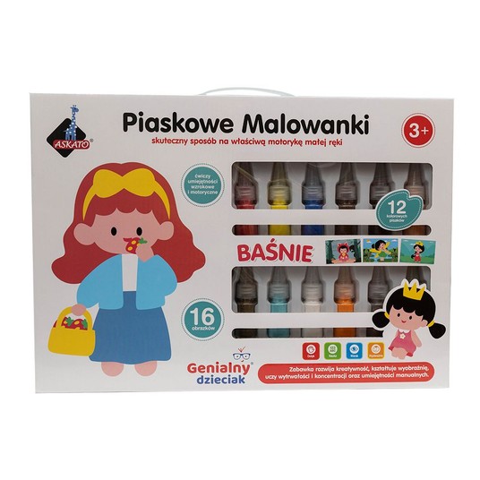 PIASKOWA MALOWANKA BAŚNIE 7675 -zdjęcie numer 1