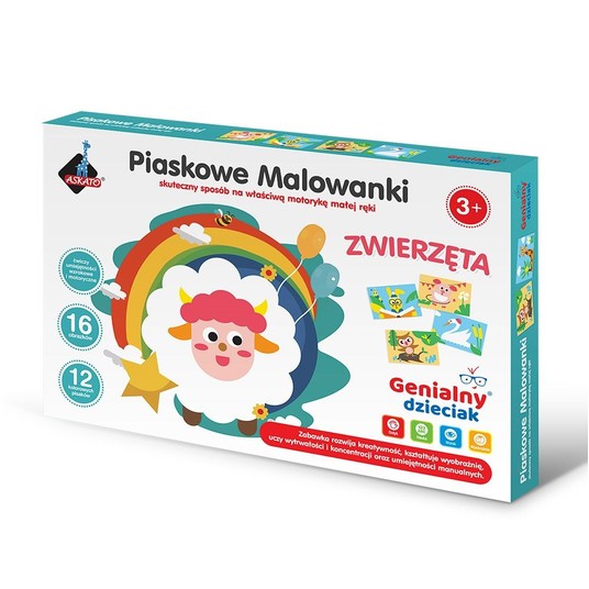 PIASKOWA MALOWANKA ZWIERZĄTKA 7668 -zdjęcie numer 1