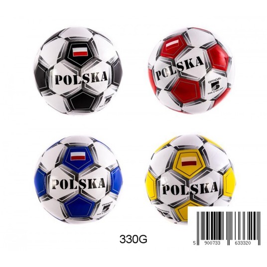 PIŁKA NOŻNA 4 WARSTWOWA POLSKA 3320 -zdjęcie numer 1