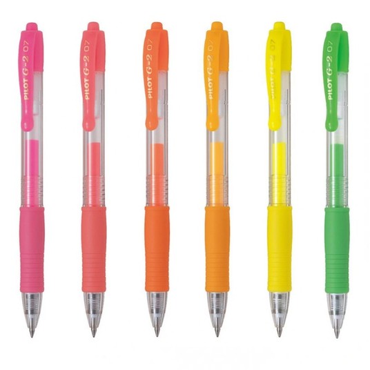 PILOT DŁUGOPIS G-2 NEON DISPLAY A'36 2232 -zdjęcie numer 1
