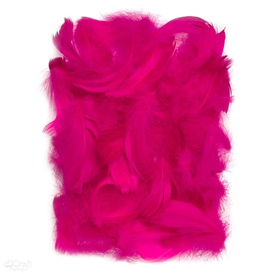 PIÓRKA 5-12 CM, 10 G DARK PINK A'6 2758 -zdjęcie numer 1