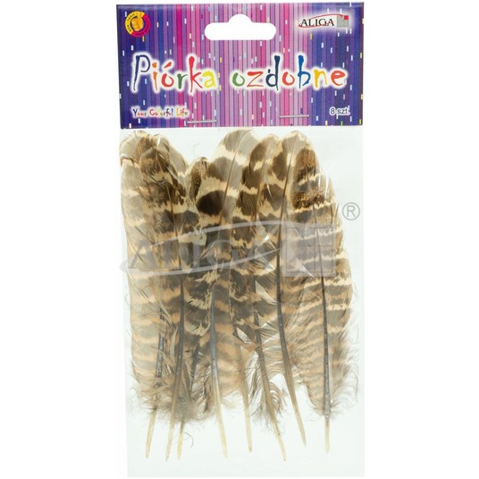 Piórka PD-3363 op. 8 szt. 10-15 cm. 3363 -zdjęcie numer 1