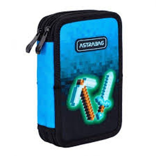 PIÓRNIK PODWÓJNY Z WYPOSAŻ ASTRABAG BLUE PIXE 4183 -zdjęcie numer 1