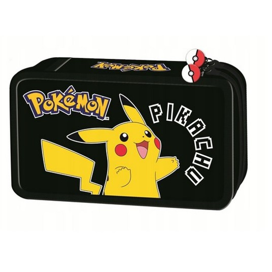 PIÓRNIK PODWÓJNY Z WYPOSAŻENIEM POKEMON 3671 -zdjęcie numer 1