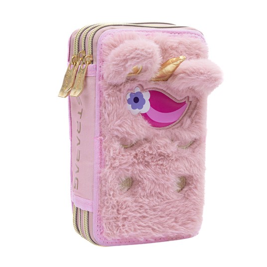 PIÓRNIK POTRÓJNY Z WYPOSAŻ. FLUFFY UNICORN 8709 -zdjęcie numer 1