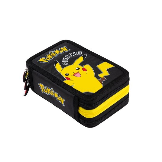 PIÓRNIK POTRÓJNY Z WYPOSAŻENIEM POKEMON -zdjęcie numer 1