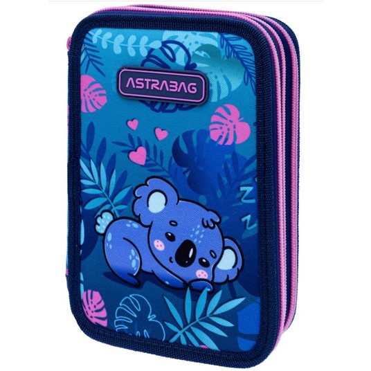 Piórnik potrójny z wyposażeniem SWEET KOALA 2089 -zdjęcie numer 1
