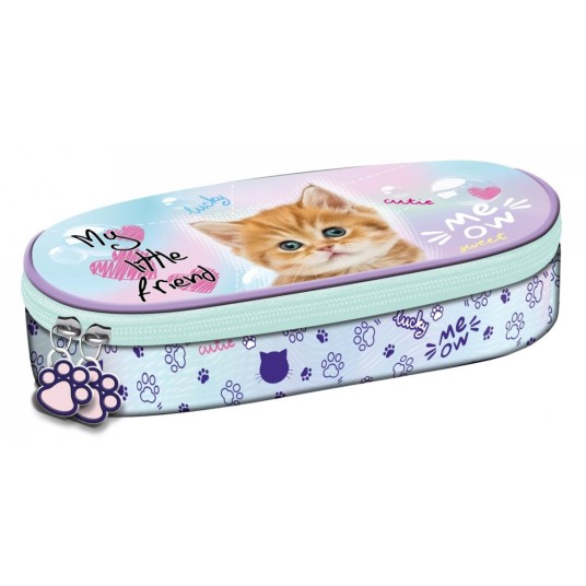 PIÓRNIK SASZ USZTY Z WEW KLAPKĄ PASTEL KITTY 8814 -zdjęcie numer 1