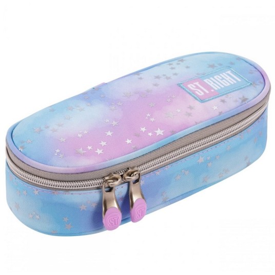 PIÓRNIK SASZ USZTY Z WEW KLAPKĄ PASTEL STARS 4113 -zdjęcie numer 1