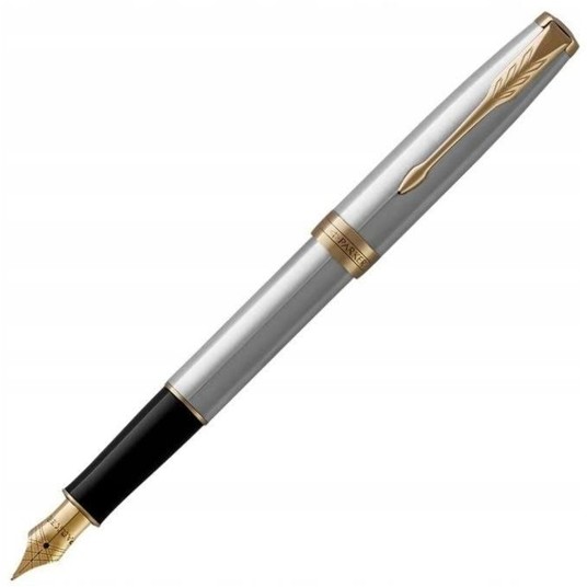 PIÓRO WIECZNE SONNET SATYNOWA STAL GT 1931504 -zdjęcie numer 1