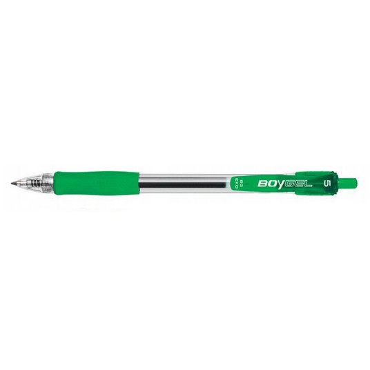 PIÓRO ŻELOWE BOY-GEL BG-EKO ZIEL. KOŃ. 5680 A'12 -zdjęcie numer 1
