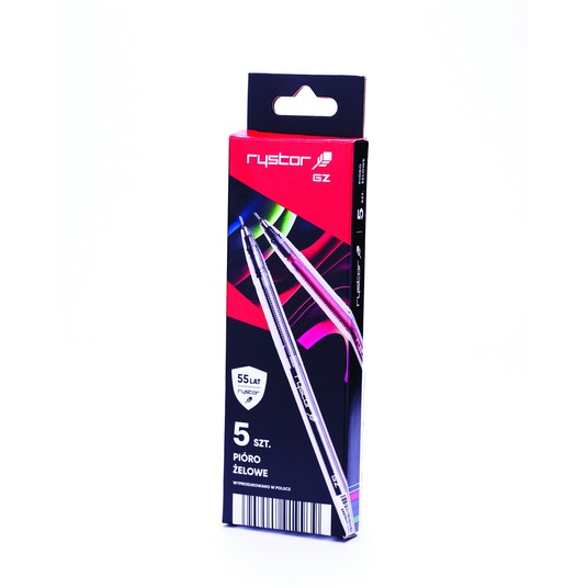 PIÓRO ŻELOWE EKO 5SZT GZ-031 9939 -zdjęcie numer 1