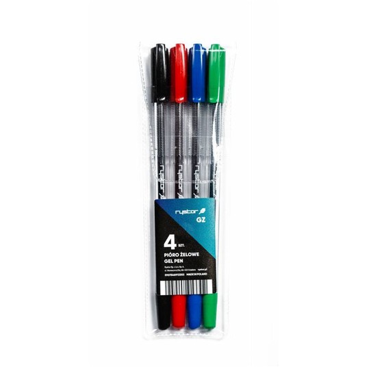 PIÓRO ZELOWE GZ-031 ABCDx4 ETUI 3302 -zdjęcie numer 1