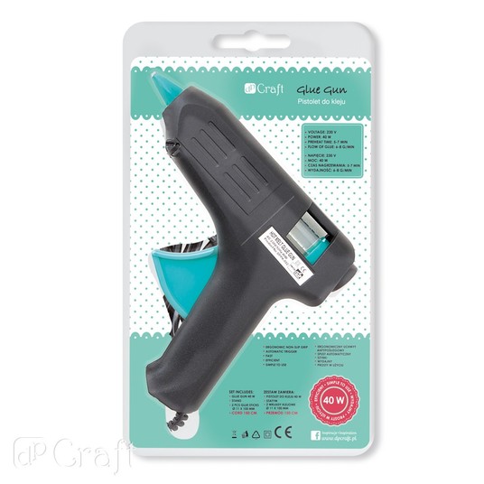 PISTOLET DO KLEJU 40 W 7379 -zdjęcie numer 1