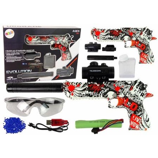 PISTOLET ELEKTRYCZNY NA KULKI WODNE 5579 -zdjęcie numer 1