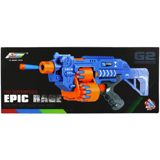 PISTOLET NA STRZAŁKI B/O+AKC 58X24X16 5513 -zdjęcie numer 1