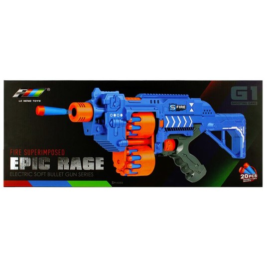 PISTOLET NA STRZAŁKI B/O+AKC 58X24X9 5506 -zdjęcie numer 1