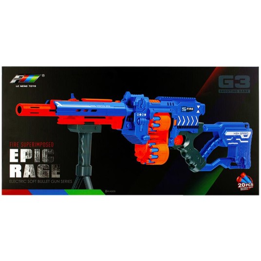 PISTOLET NA STRZAŁKI B/O+AKC 63X32X9 5520 -zdjęcie numer 1