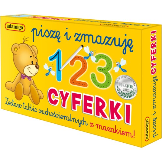 PISZĘ I ZMAZUJĘ CYFERKI 6601 -zdjęcie numer 1