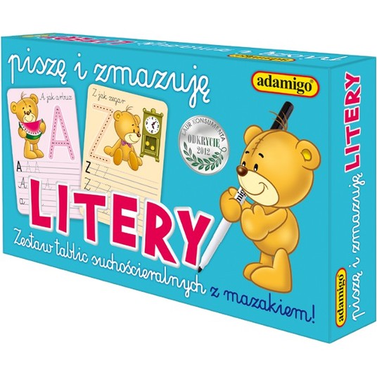 PISZĘ I ZMAZUJĘ LITERY 6564 -zdjęcie numer 1