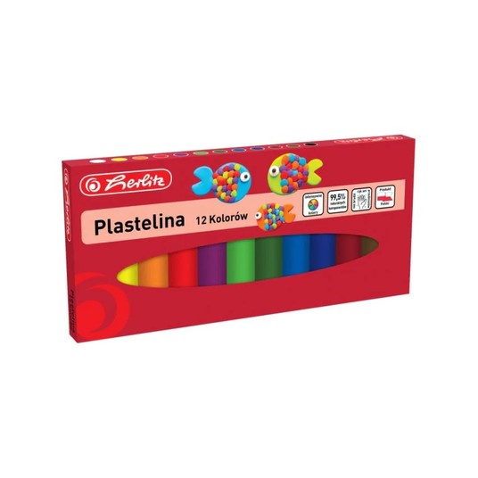 PLASTELINA 12 KOLORÓW 8552 -zdjęcie numer 1