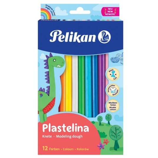 PLASTELINA 12SZT 200GR 7956 -zdjęcie numer 1