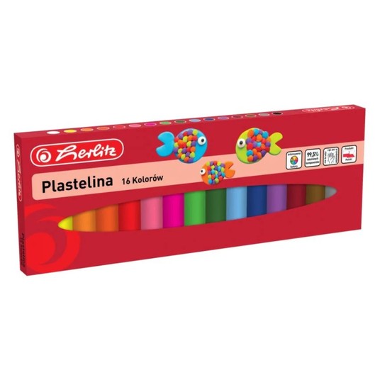 PLASTELINA 16 KOLORÓW 0793 -zdjęcie numer 1