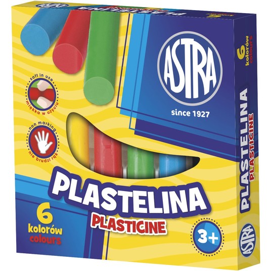 PLASTELINA 6KOL ASTRA 83811905 A'10 0071 -zdjęcie numer 1