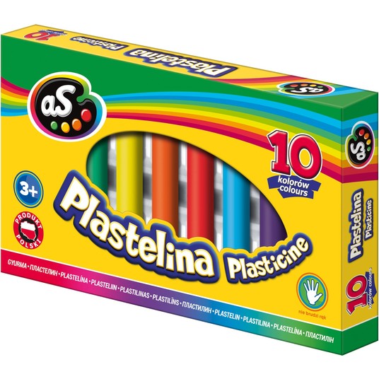 PLASTELINA AS 10 KOL. A'10 9296 -zdjęcie numer 1