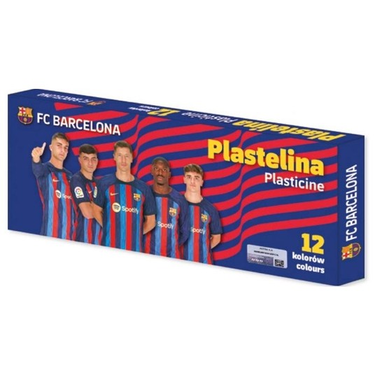 PLASTELINA FCB ASTRA 12 KOLORÓW 5243 -zdjęcie numer 1