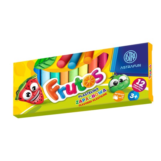 Plastelina zapachowa ASTRAFUN FRUTOS 12kol 1602 -zdjęcie numer 1