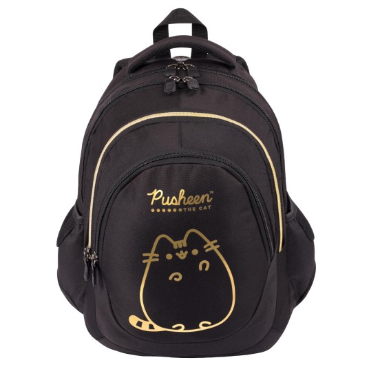 PLECAK 4-KOMOROWY BP-6 PUSHEEN GOLD 3154 -zdjęcie numer 1
