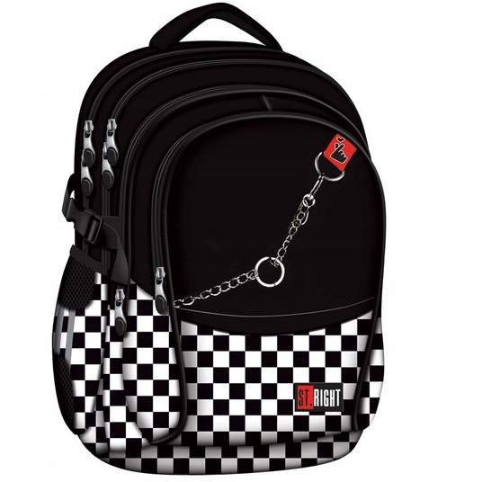 PLECAK 4K SZACHOWNICA STRIGHT BP-01 K-POP CHA 3599 -zdjęcie numer 1