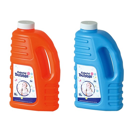 płyn do baniek 0,5L czerwony/niebieski 3602 -zdjęcie numer 1