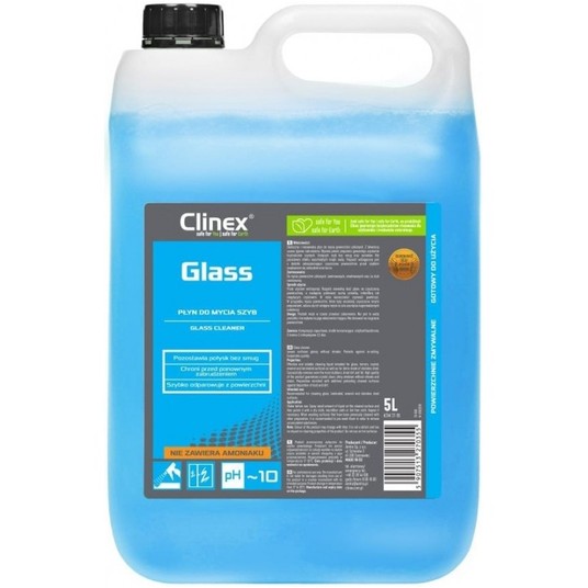 PŁYN DO SZYB ODTŁUSZCZAJĄCY CLINEX 5L 0355 -zdjęcie numer 1