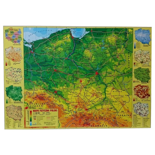 PODKŁAD OKLEJANY POLSKA FIZYCZNA 3983 -zdjęcie numer 1