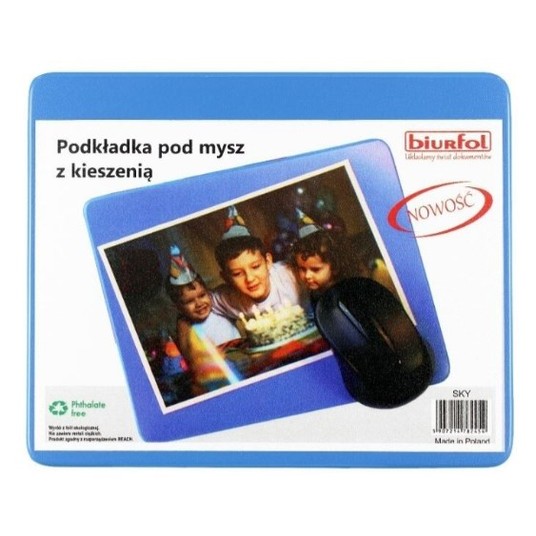 PODKŁADKA POD MYSZ Z KIESZENIĄ SKY 2454 -zdjęcie numer 1