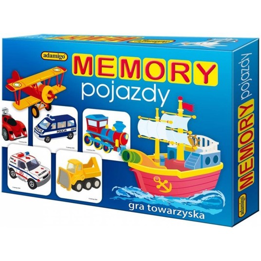 POJAZDY - ADAMIGO MEMORY 7257 -zdjęcie numer 1