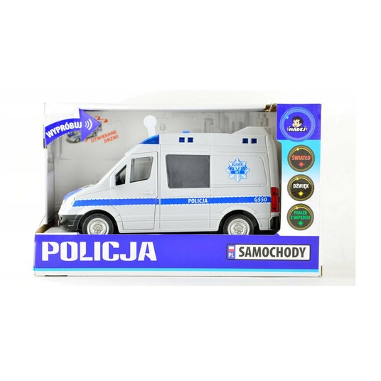 POLICJA BUS ŚWIATŁO DŹWIĘK 6651 -zdjęcie numer 1