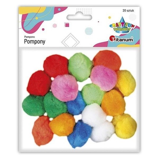 POMPONY AKR.A`20 3CM MIX 8609 -zdjęcie numer 1